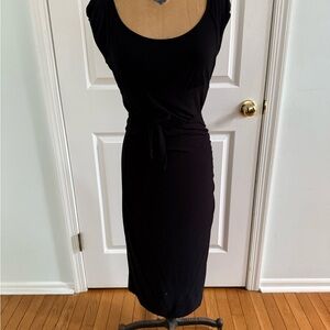 Betsey Johnson Black Midi Dress